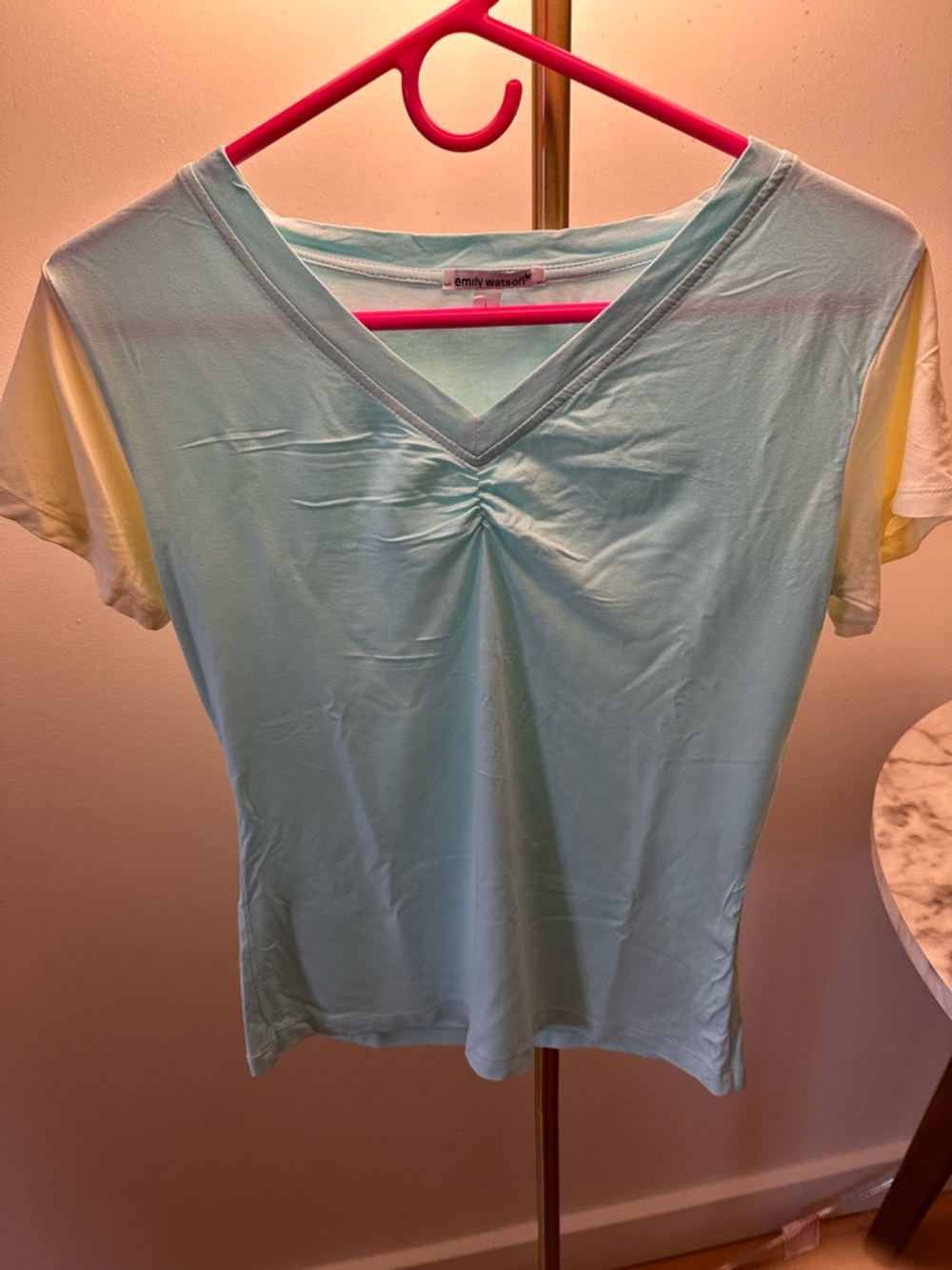 Emily Watson Designer Pastel Short Sleeve Tee